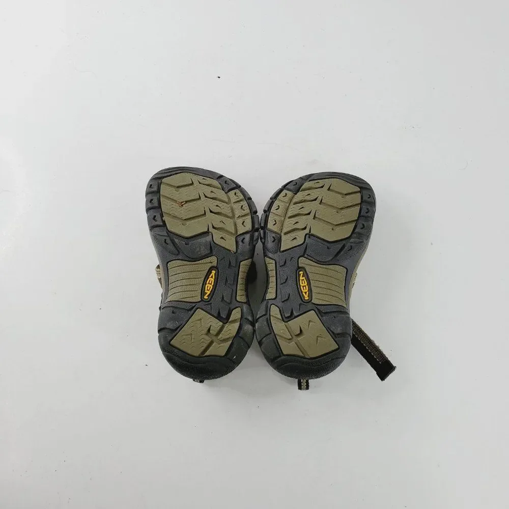 Keen Boy's Black Newport‎ H2 1006039 Tie Up Trail Trekking Sandal Size 9